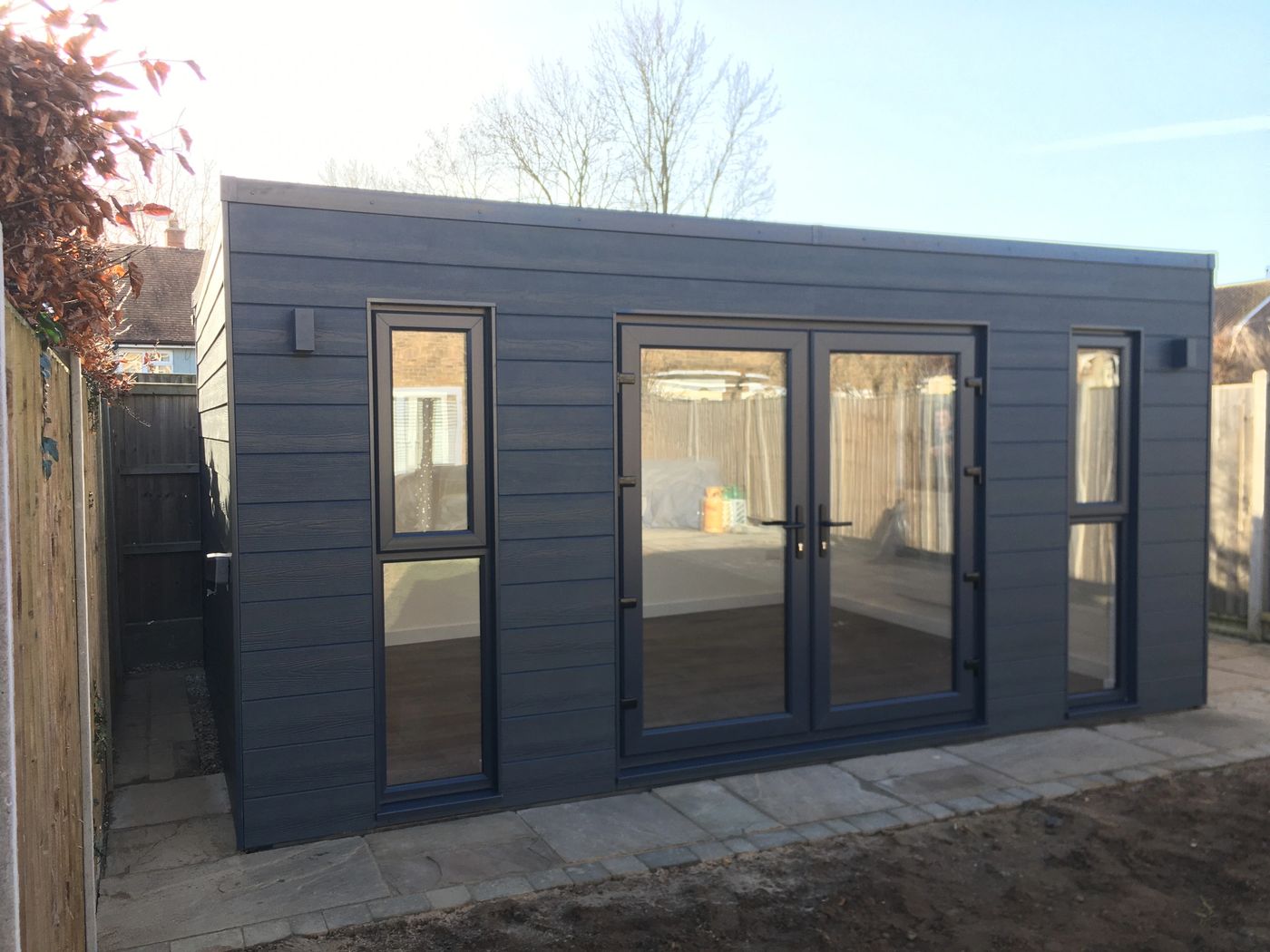 Interior of a bespoke garden room by Welwyn Garden Rooms